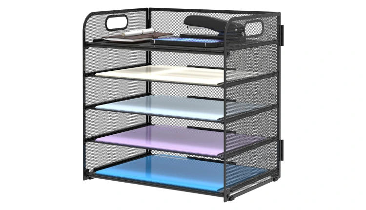 Supeasy Desk Organizer with Letter Tray